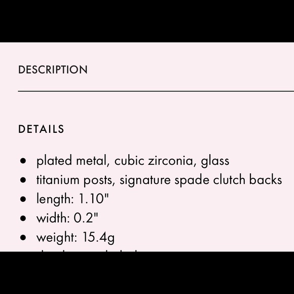 NWT KATE SPADE ♠️ GLISTENING PETALS FLOWER STATEMENT EARRINGS - Picture 10 of 10